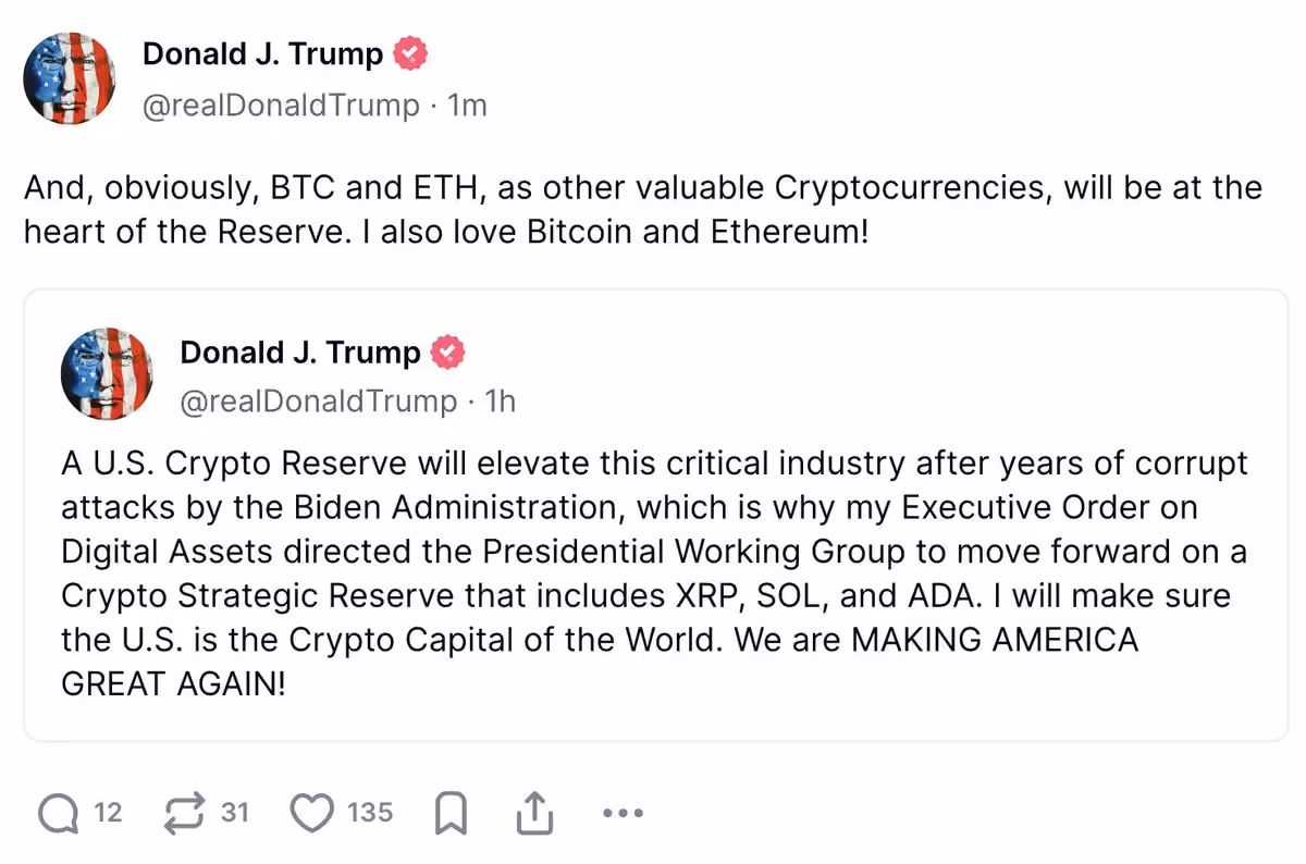 trump post