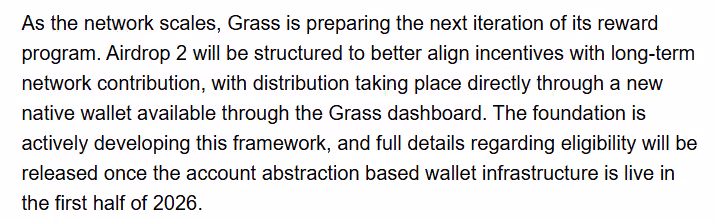 Grass Airdrop