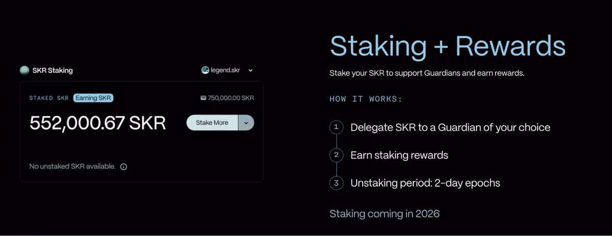 stake skr